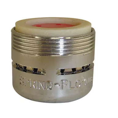 (1 Tube) Spring-Flo Dual Thread Faucet Aerator 2.2GPM 15/16"-27X55/64"-27